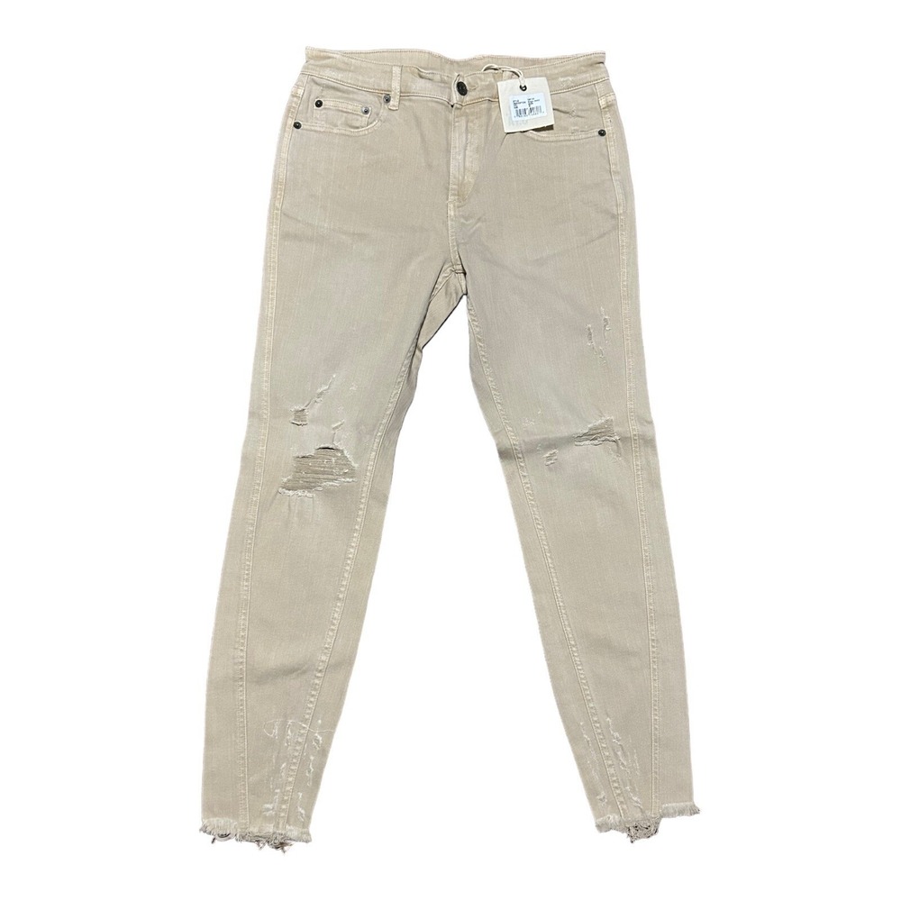NWT SER.O.YA Diego Tapered Cropped Jean Sand Dune Men's Size 30 NEW 30x28
